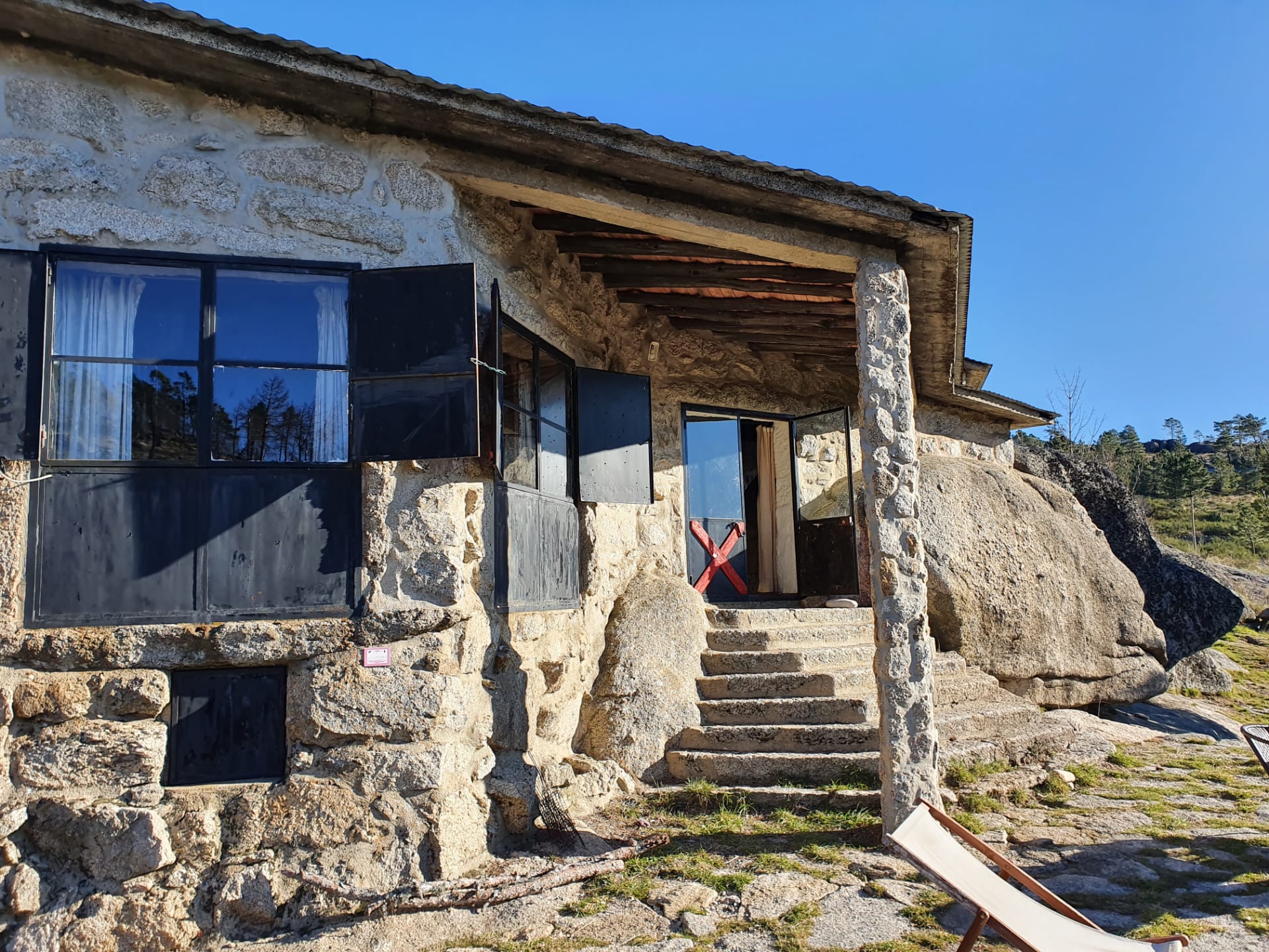 Salto Do Lobo Casa Na Montanha Ribeira Privada Casa De Campo Em