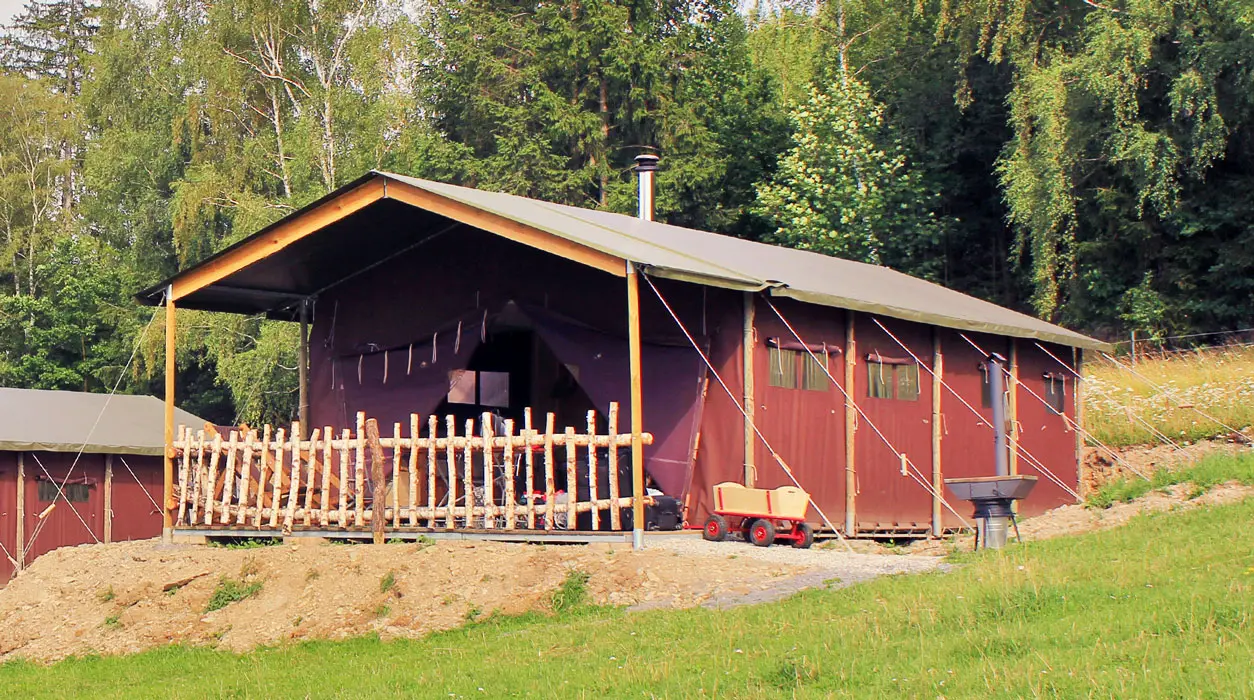 Glamping auf dem Bauernhof direkt am Hohenwarte-Stausee