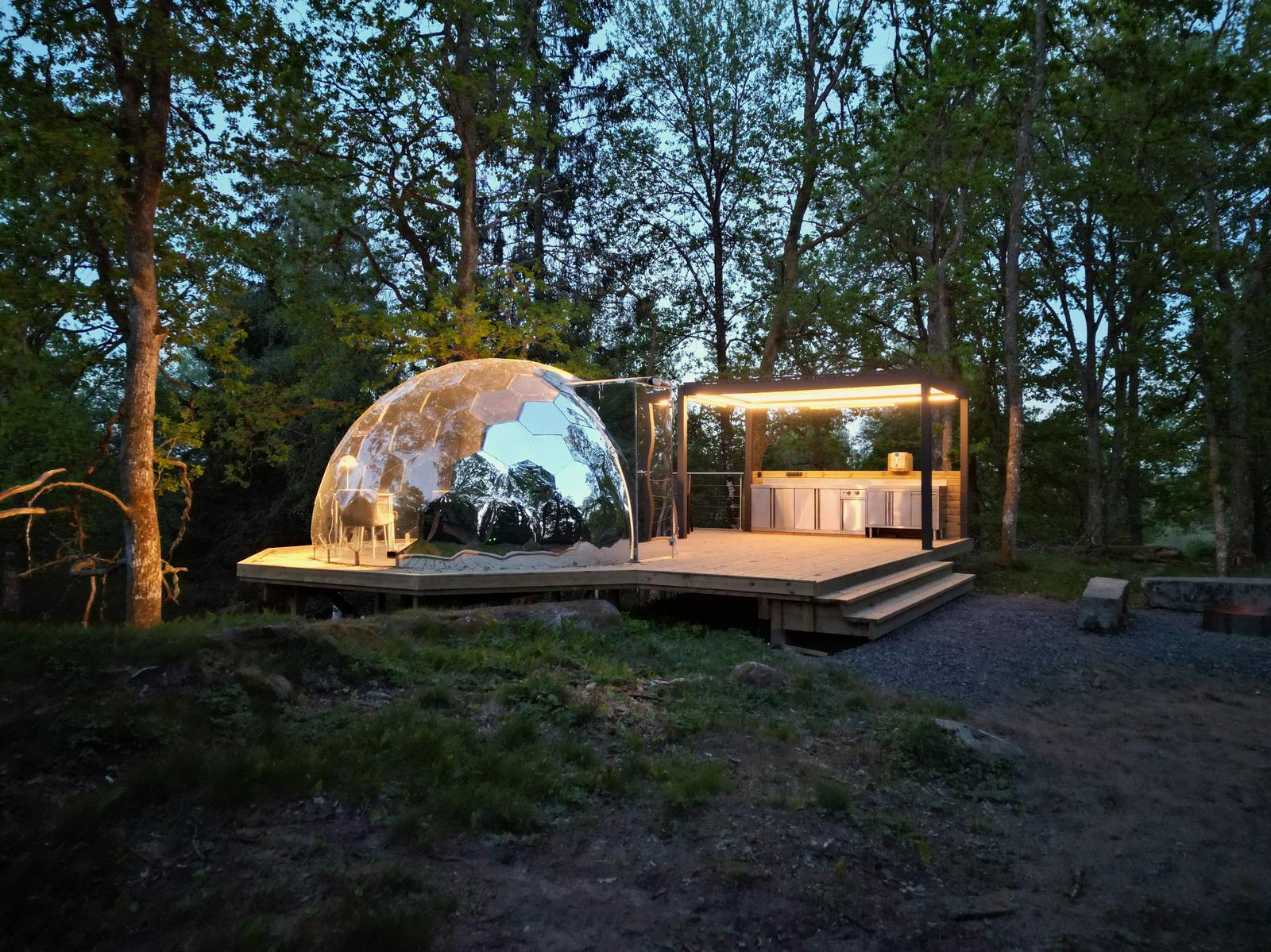 Drakabergets glamping-dom