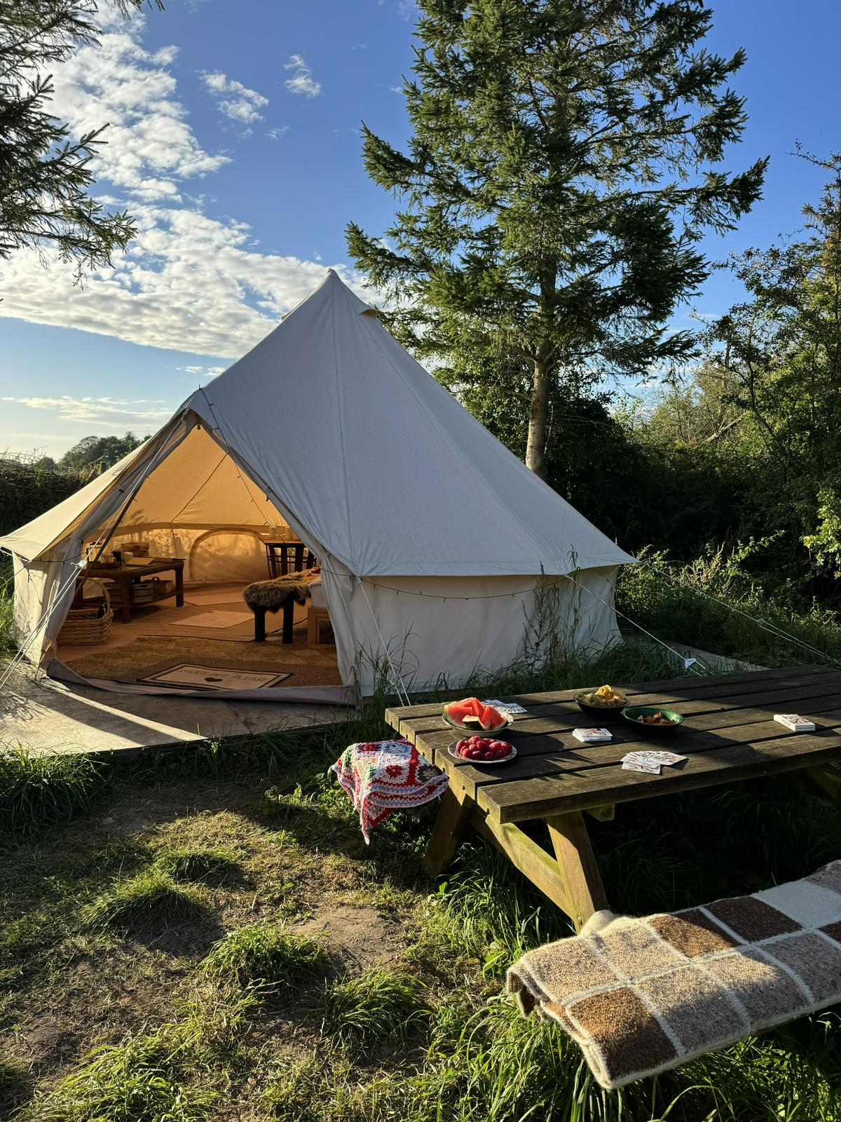 Glamping hos Bakkegaarden
