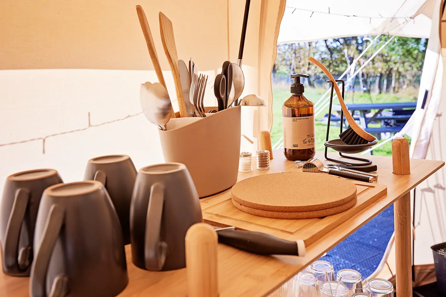 Naturglamping hos besøgsgården -Vetters heste & uldtotter for hele familien.