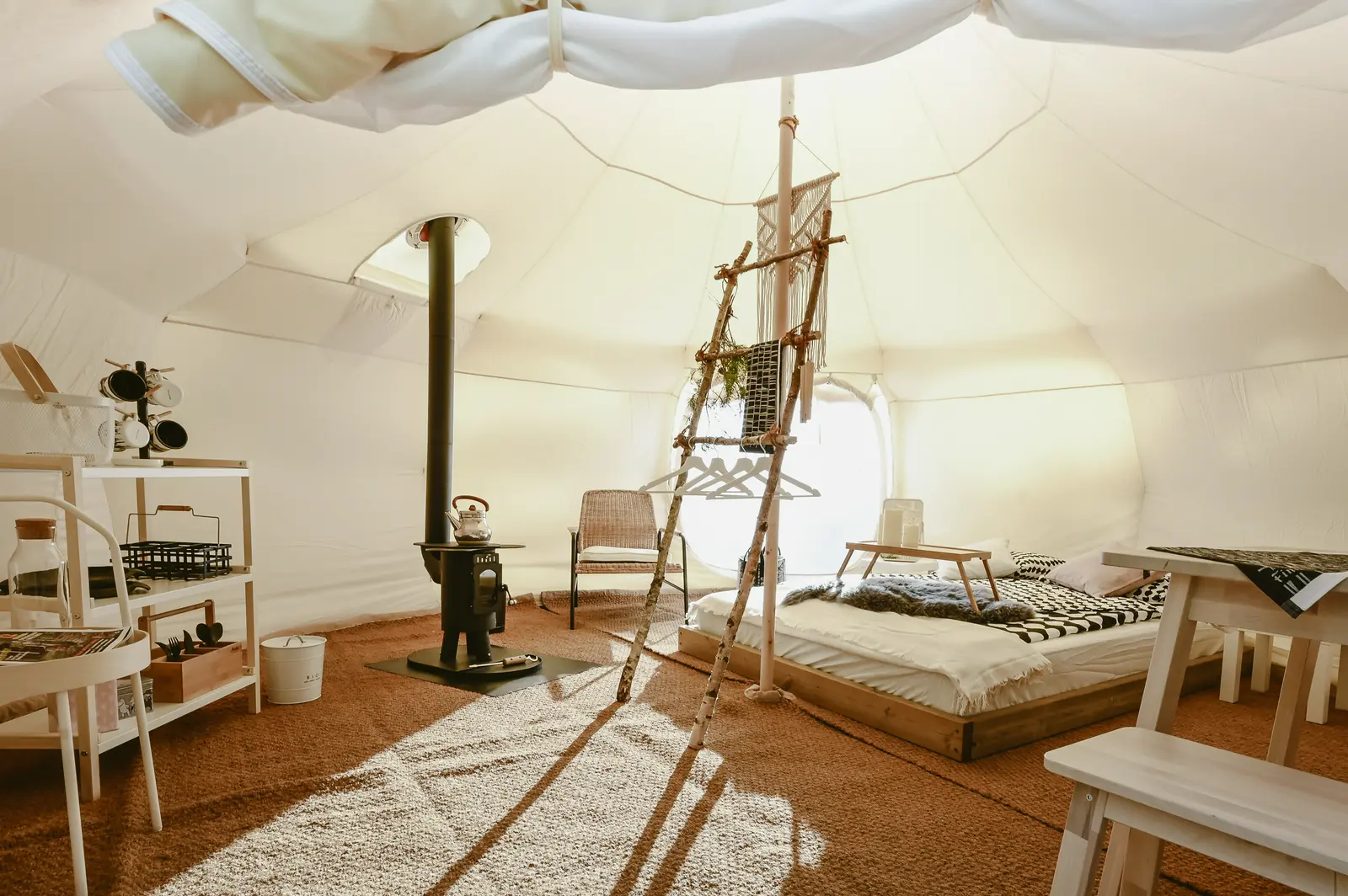 Boutique-Glamping im Inselwald auf der Kalliokumpu Eco Lodge