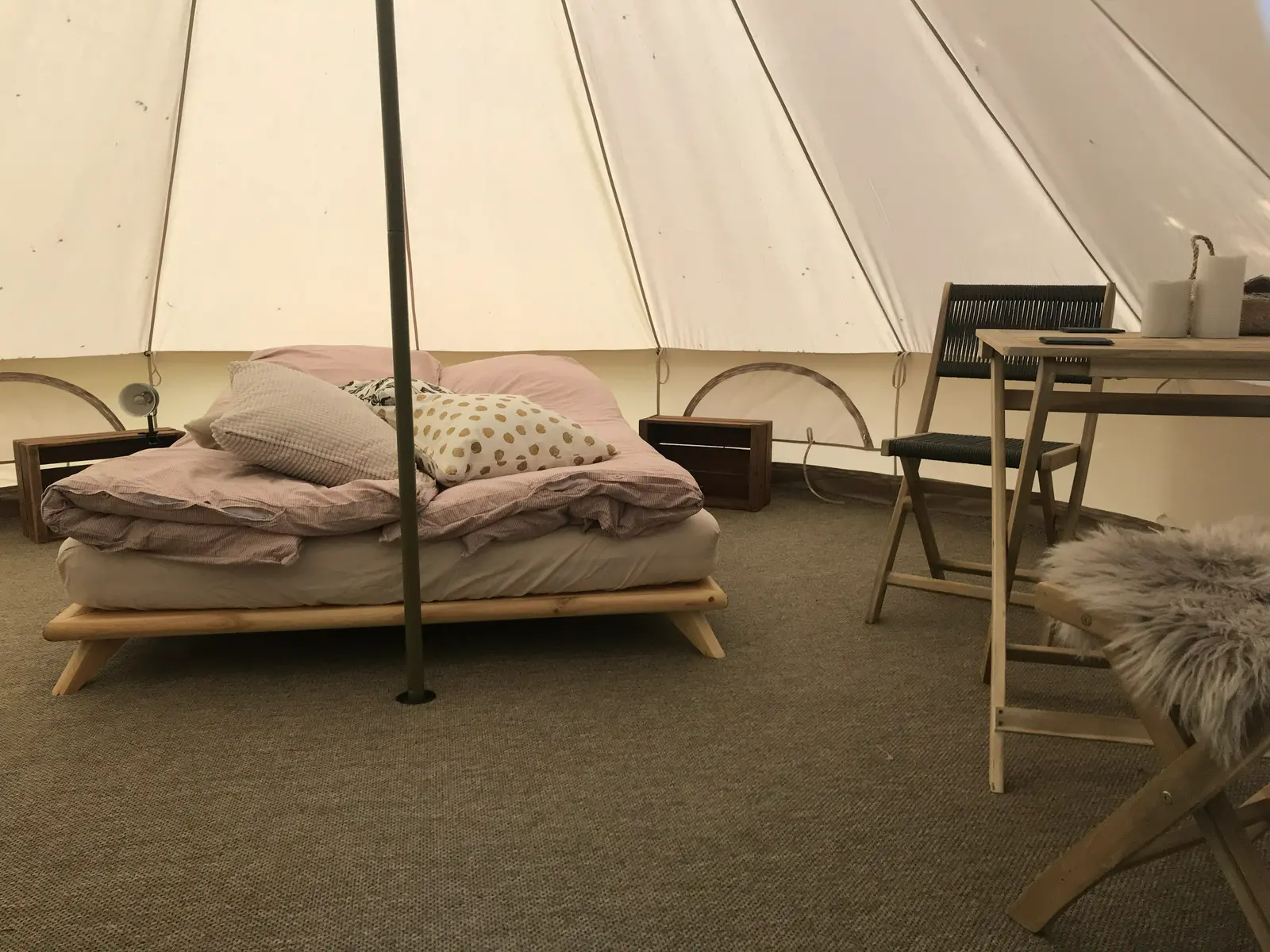 Bøgelund luksus glampingtelt