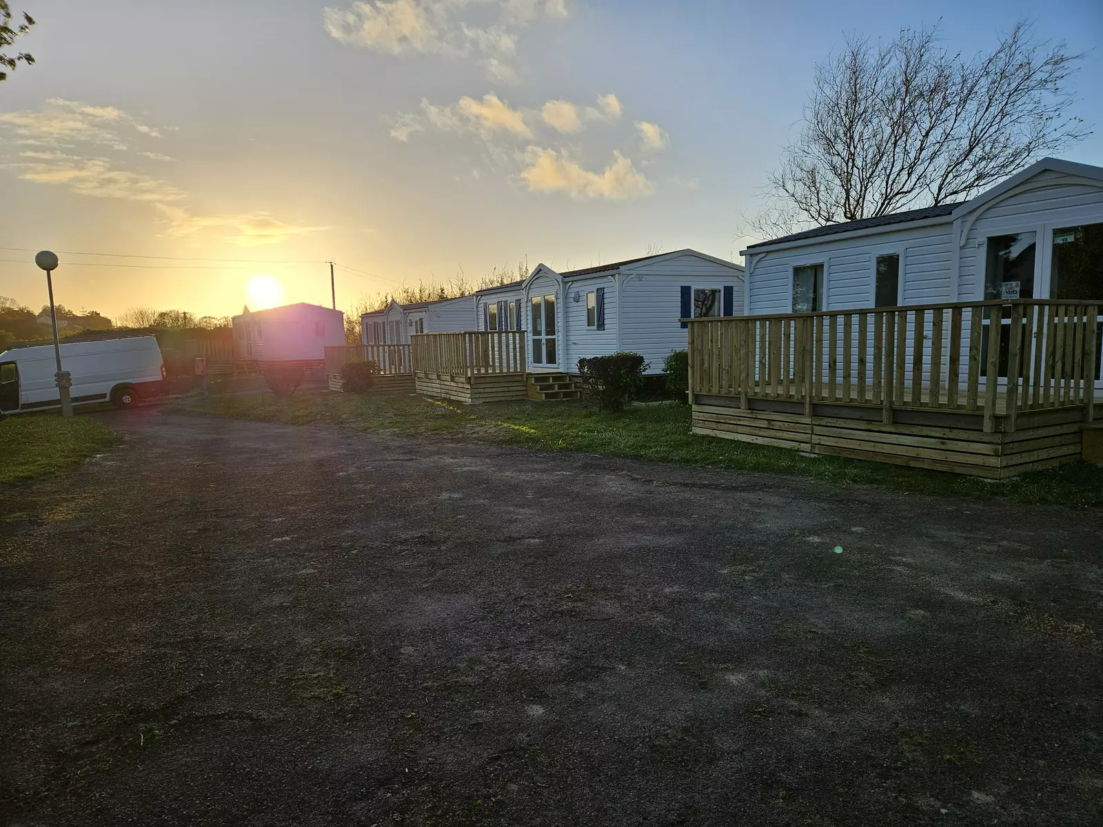 Mobil home ensoleillé 