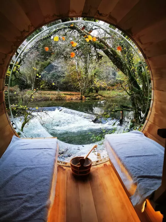 Le cube - La nature au pied de la couette