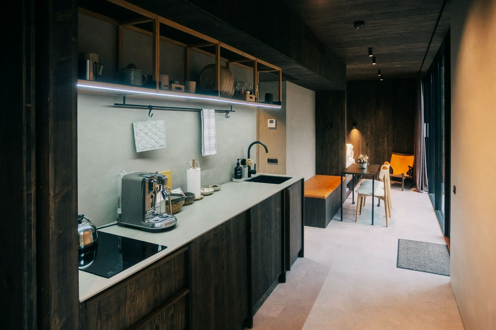 Luxurious tiny house nestled in nature