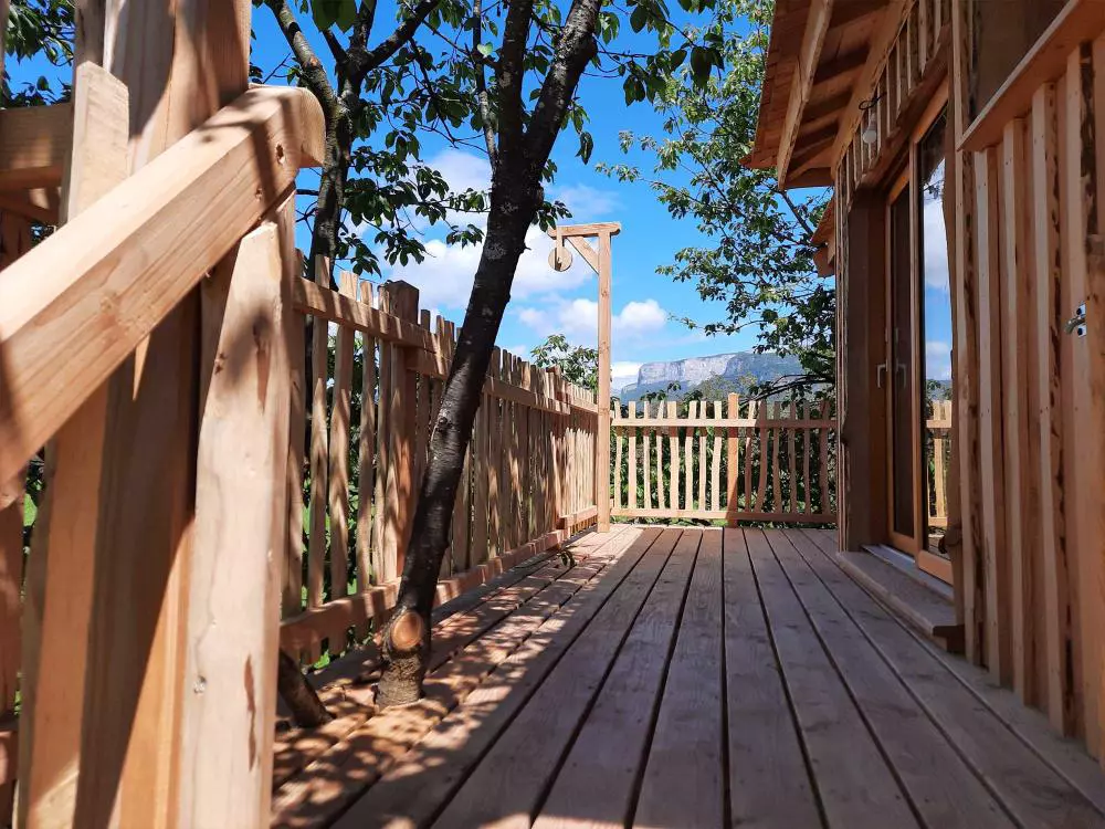 Les cabanes et roulottes du Vercors