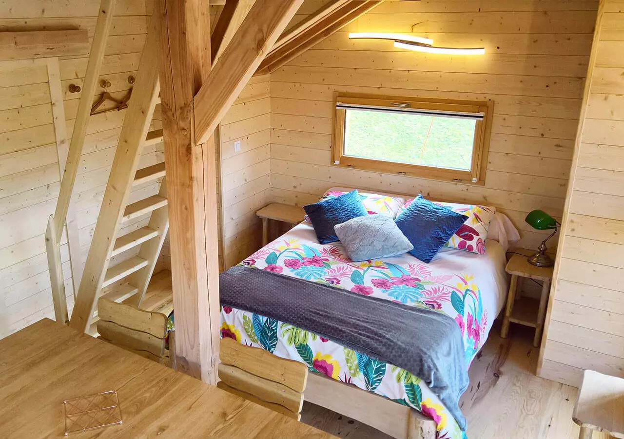 Les cabanes et roulottes du Vercors