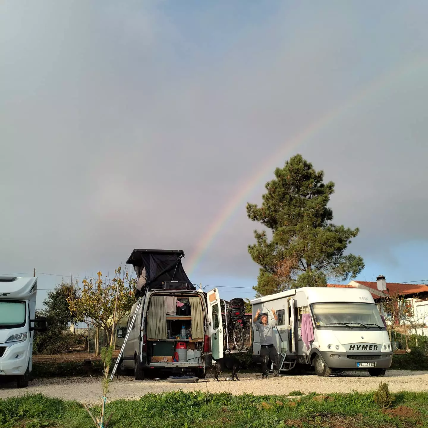 Vista para o campo