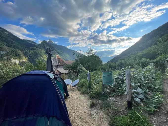Camping à la ferme en Haute-Savoie