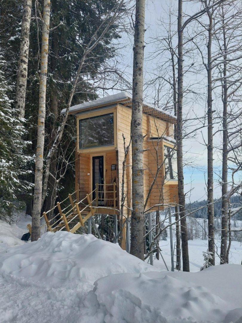 LAUV Treetop cabins and e