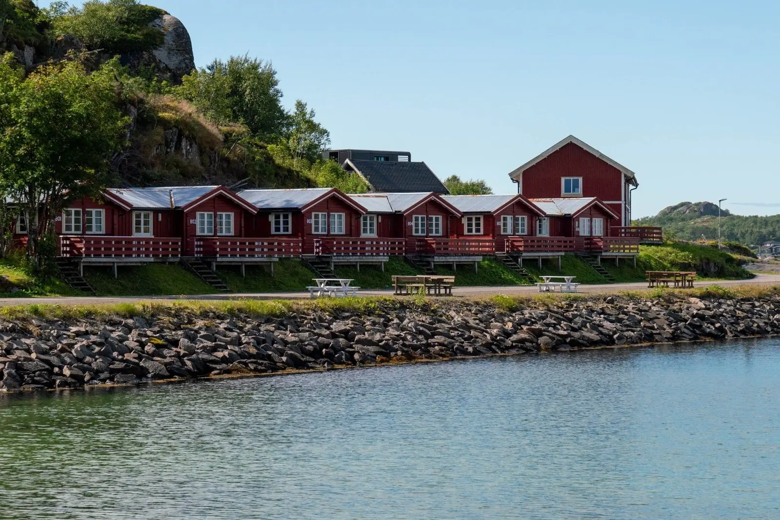 Glamping i Kabelvåg – Ocean view cabin