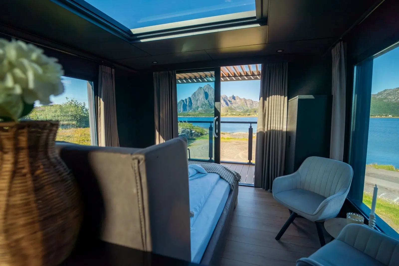 Glamping i Kabelvåg – Panorama cabins