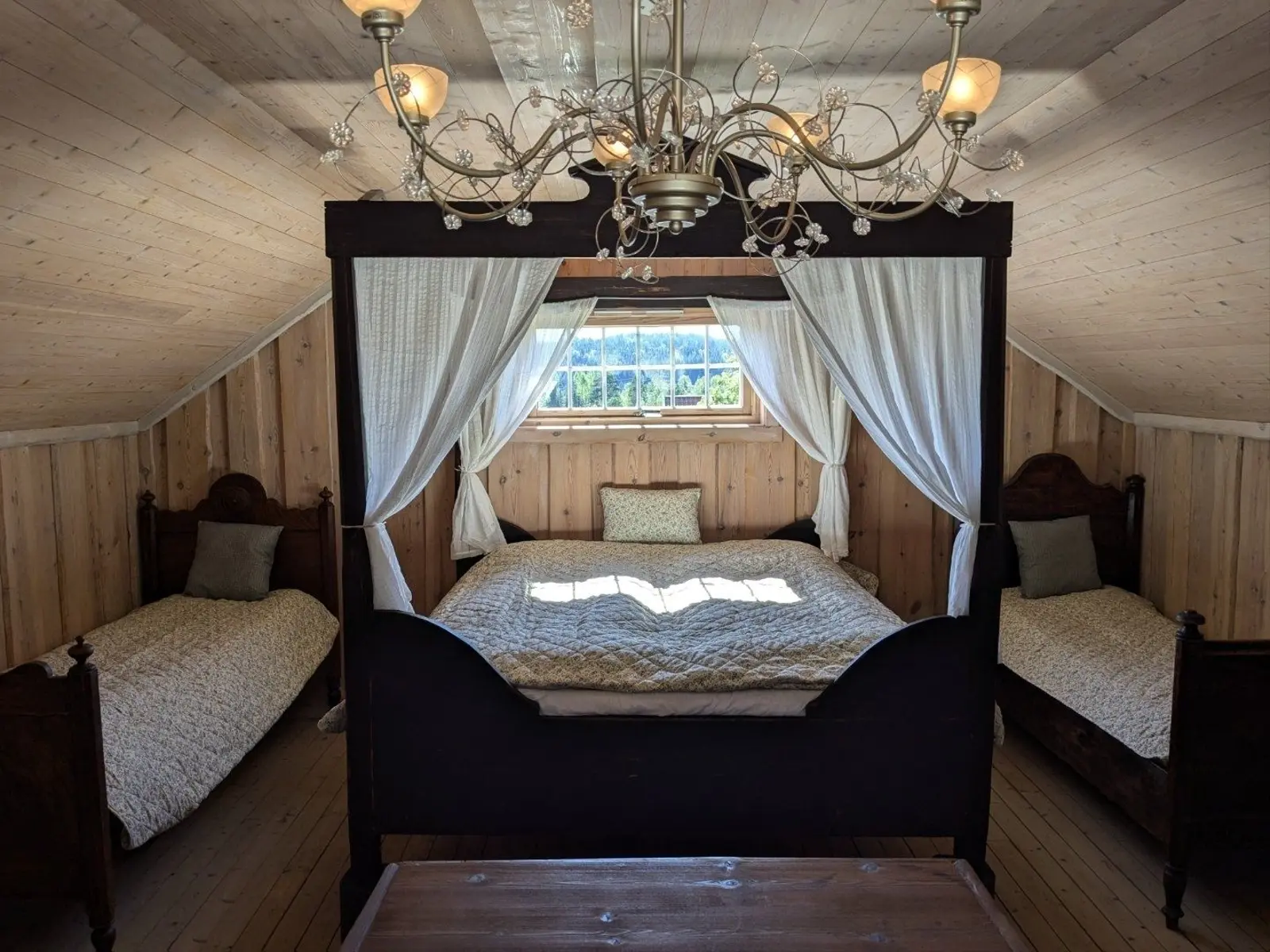Glamping i Siggerud – Stabburet - the old food store house