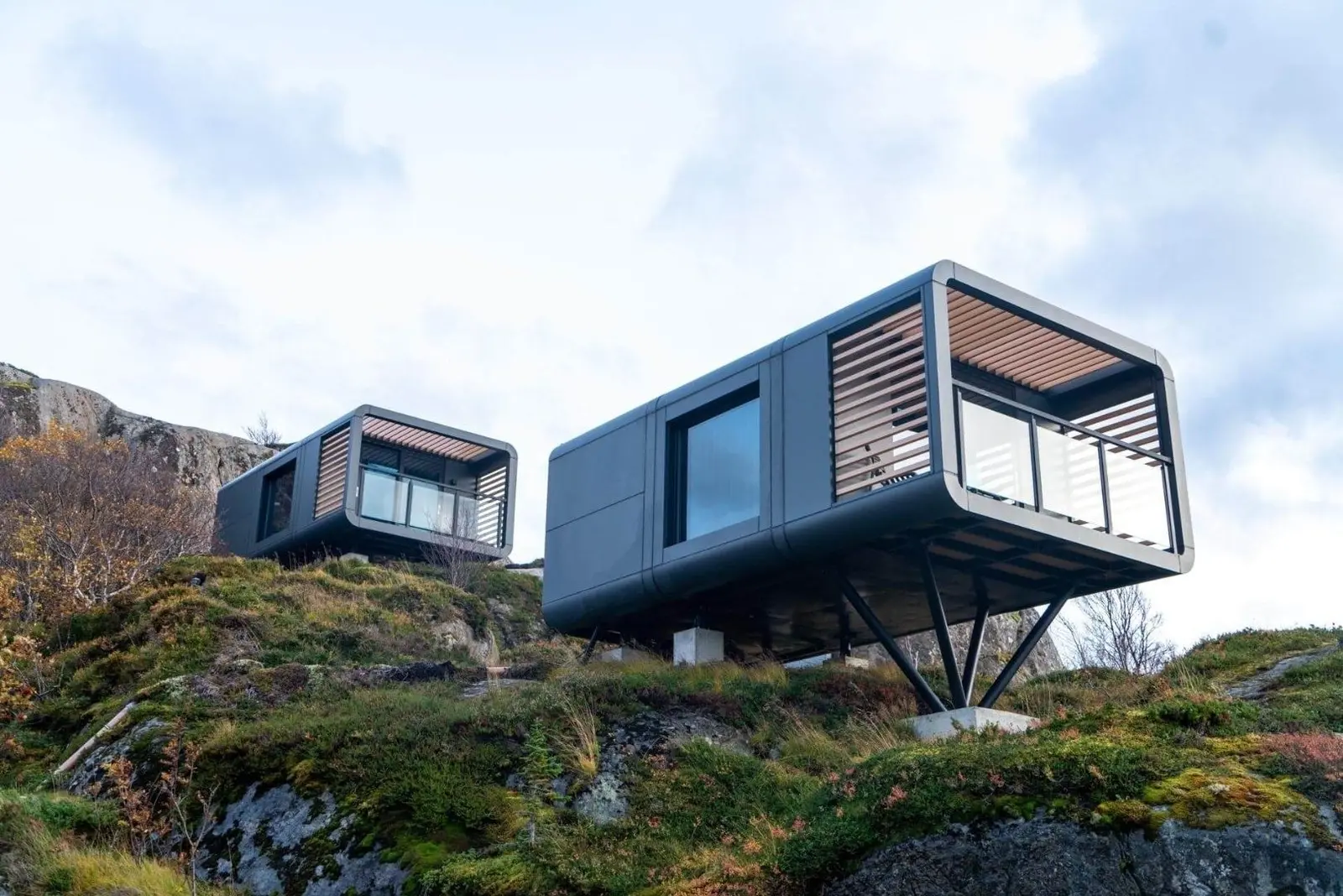 Glamping i Kabelvåg – Panorama cabins