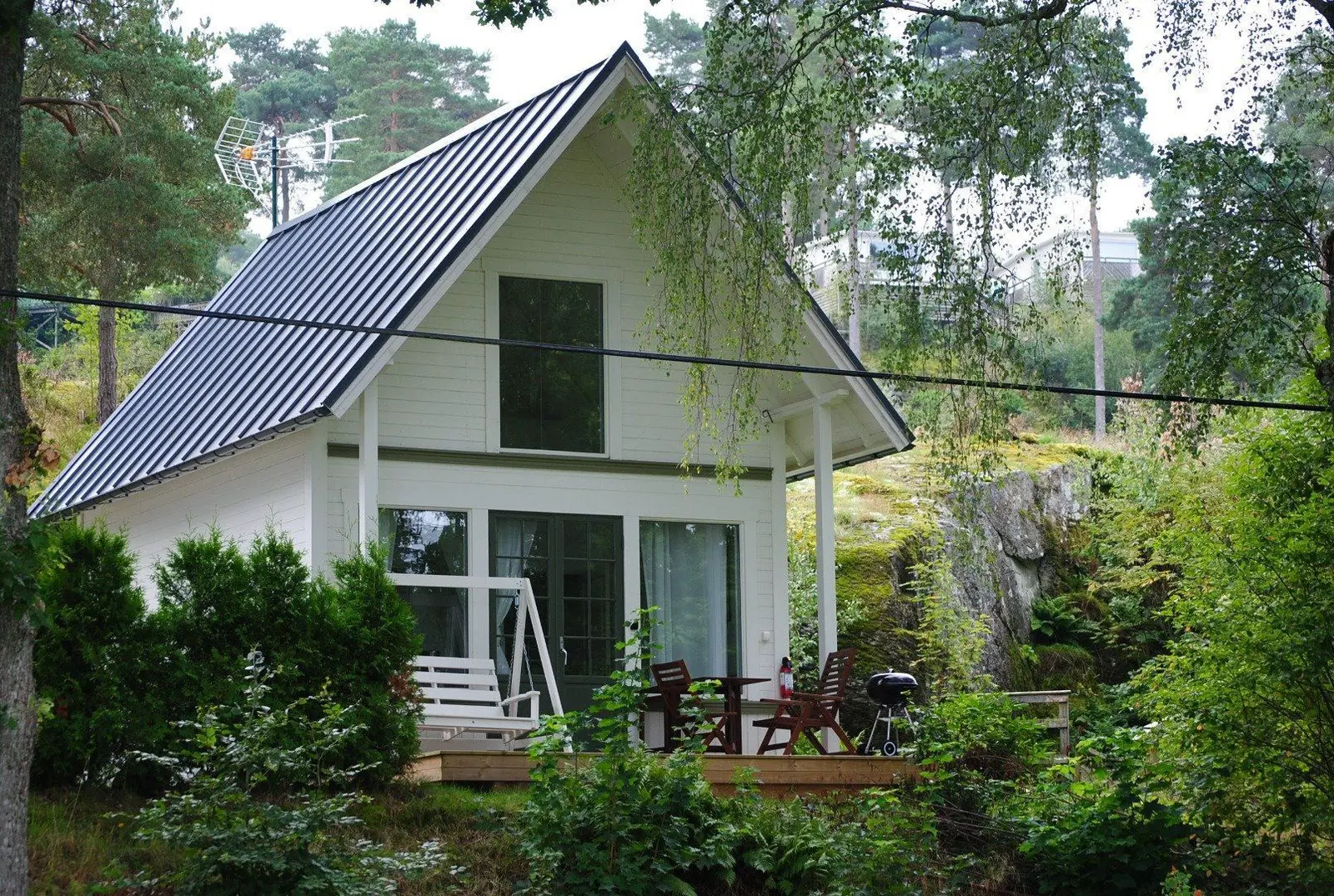 Glamping i Ljungskile – Badstuga med loft