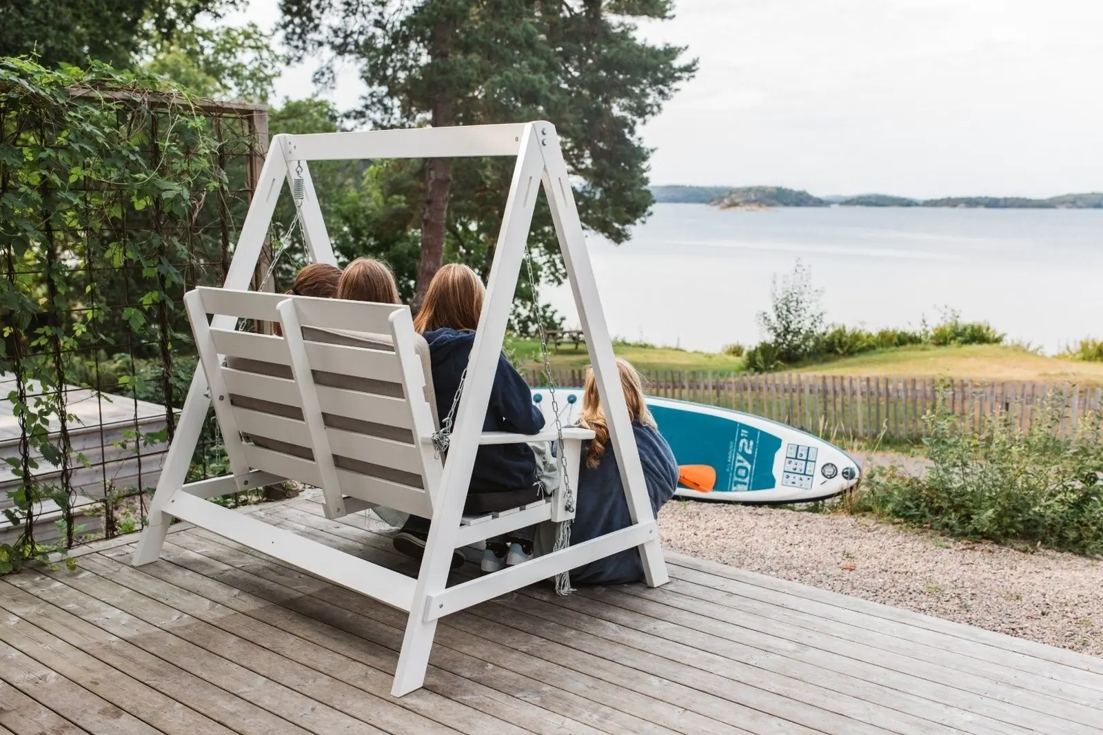 Glamping i Ljungskile – Badstuga med loft