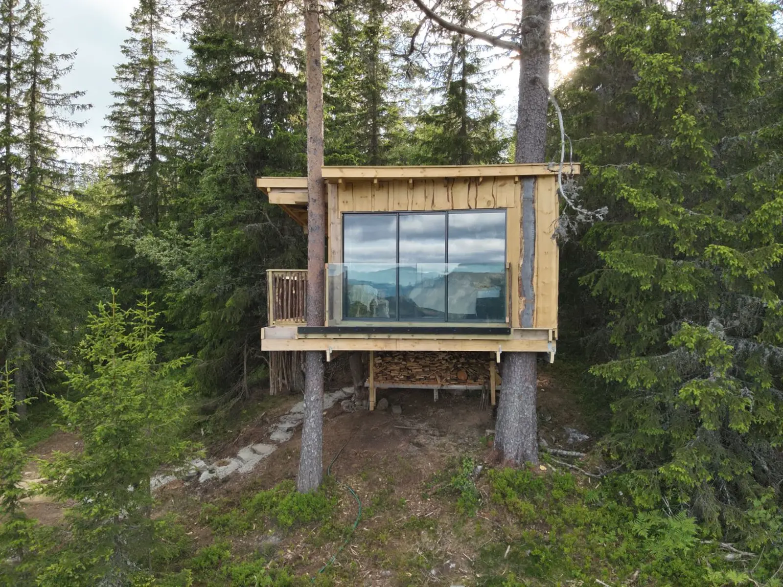 Trætophytte i Dalen – Tree top cabin Ravn – photo 5