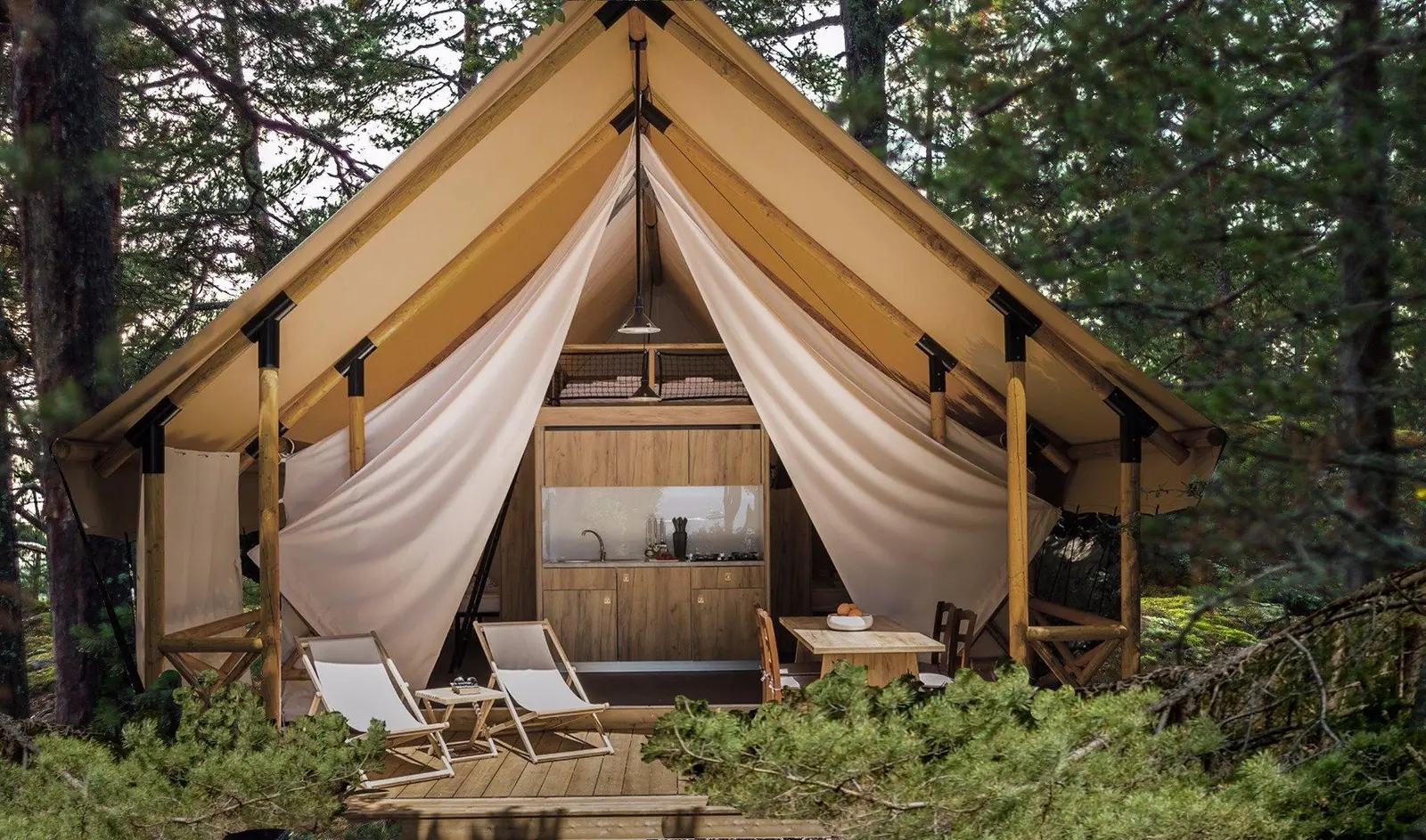 Cabane i Ljungskile – Glamping tent on granite cliff – photo 6