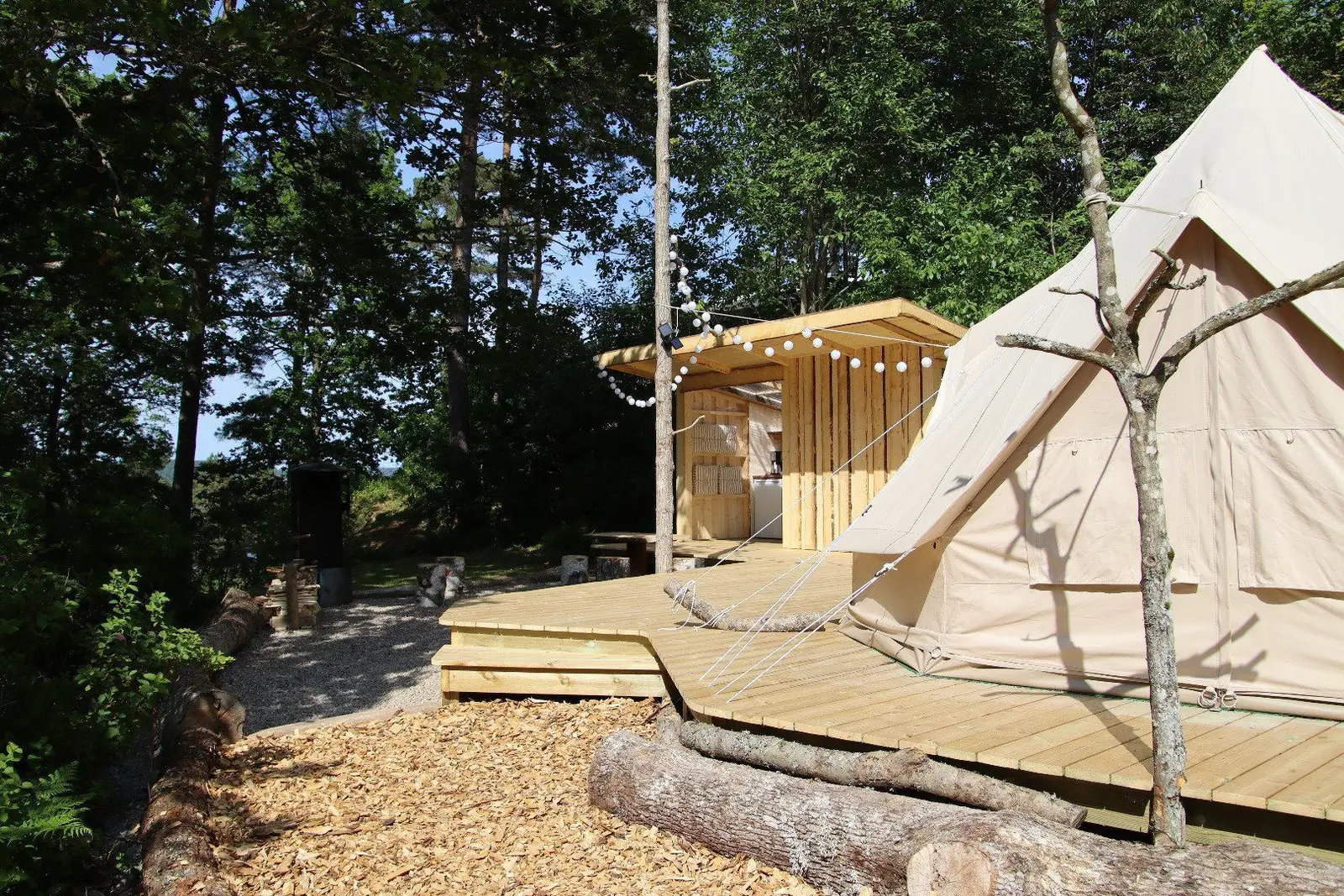 Cabane i Ljungskile – Harry Mac Fie trapper Camp – photo 11