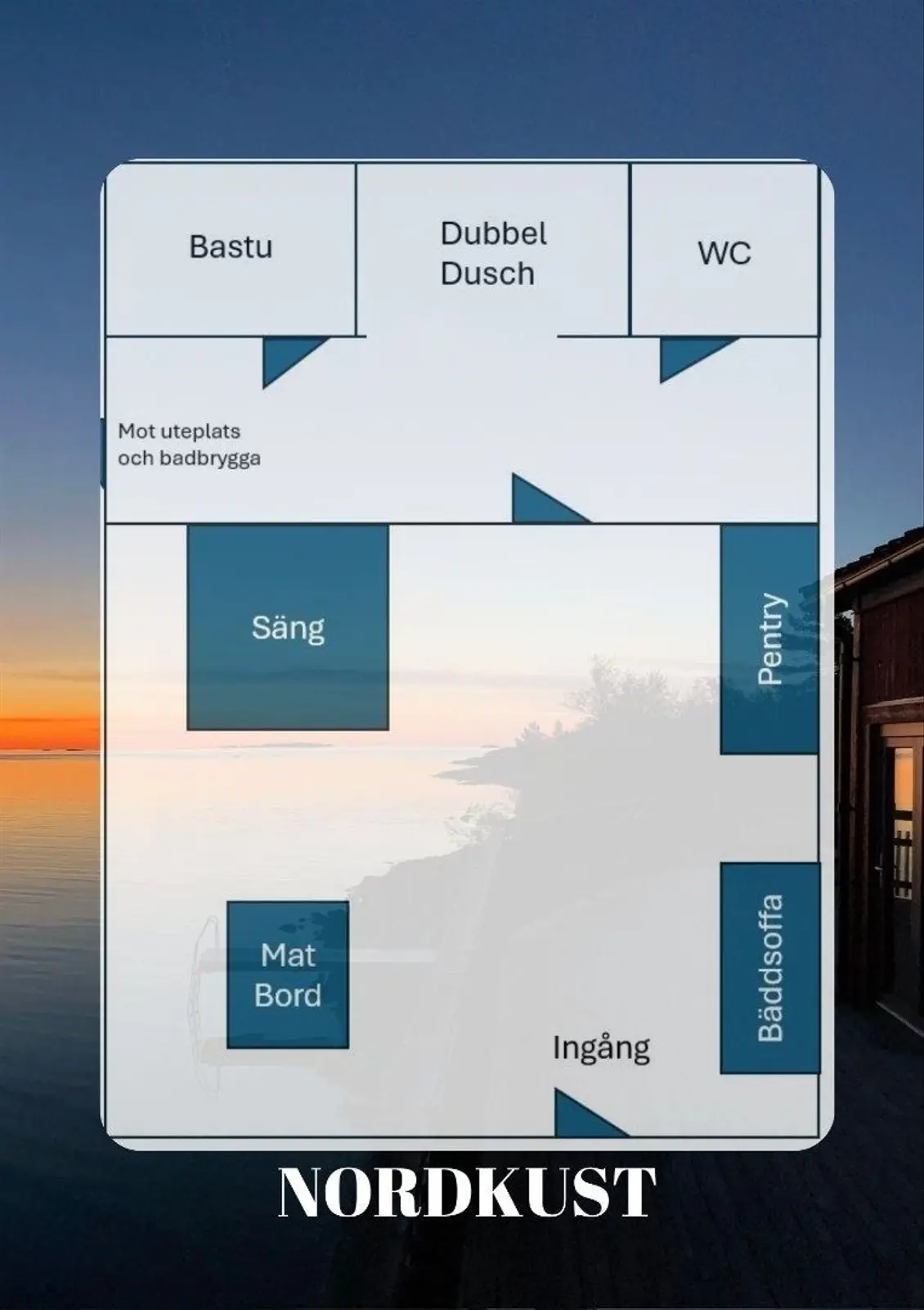 Glamping i Hållnäs – Stay at accommodation Nordkust