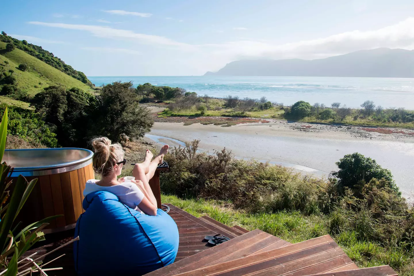 Cabin i Cable Bay – Passage Hut, coastal walk to luxury beach hut – photo 10