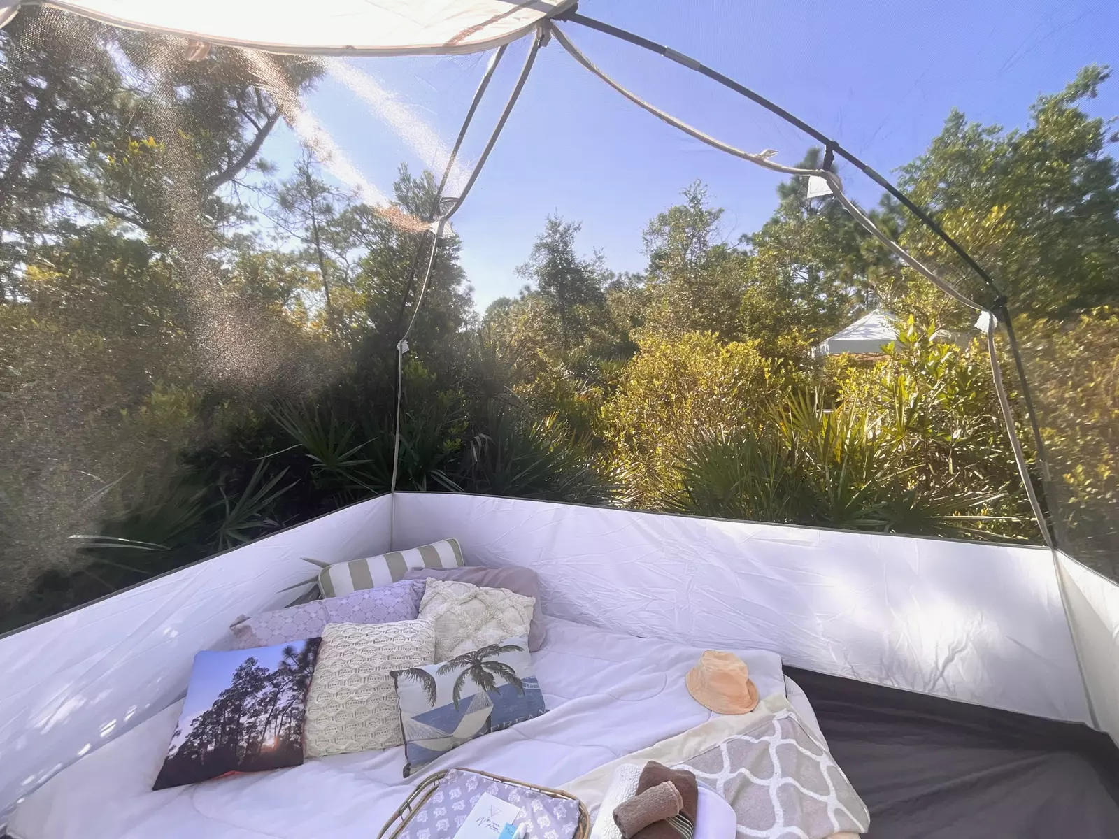 eco-dome secret garden glamping 