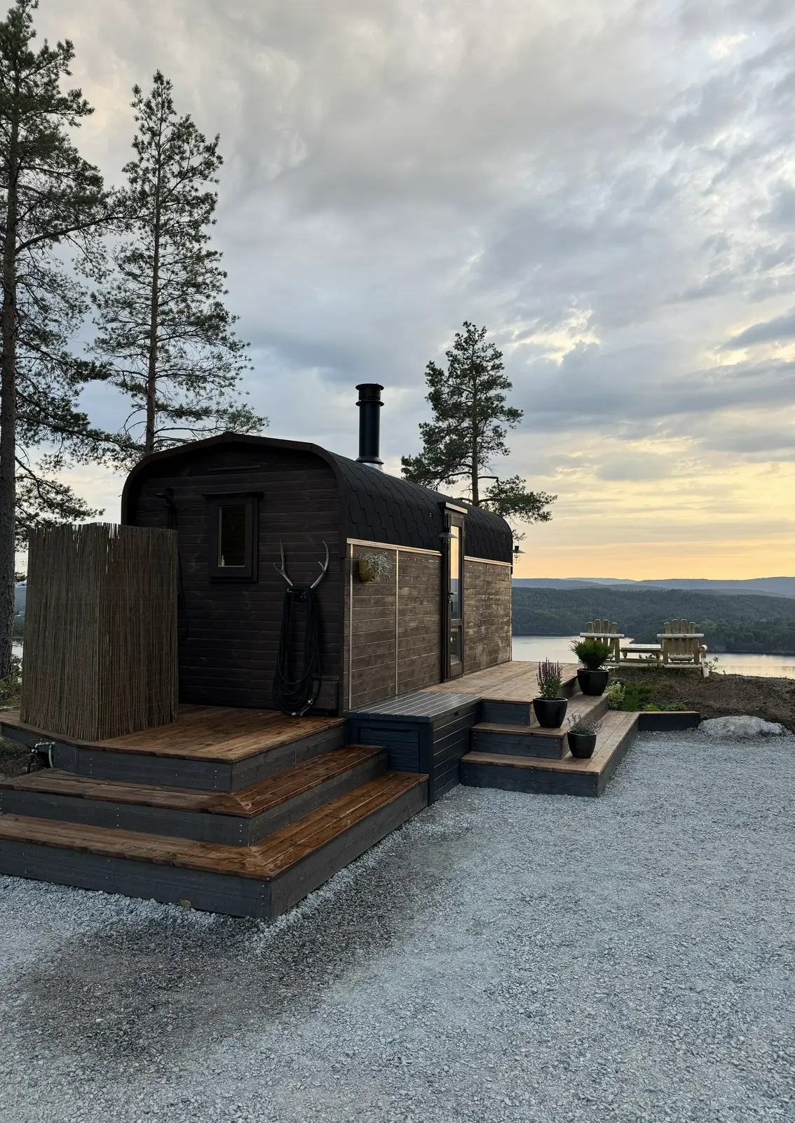 Bjønnepodden på toppen av Bjønnåsen i Drangedal.