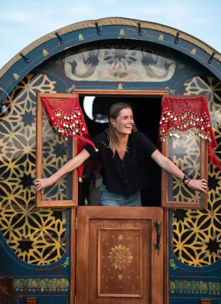 Glamping Sea Gypsy Wagon Mornington Peninsula