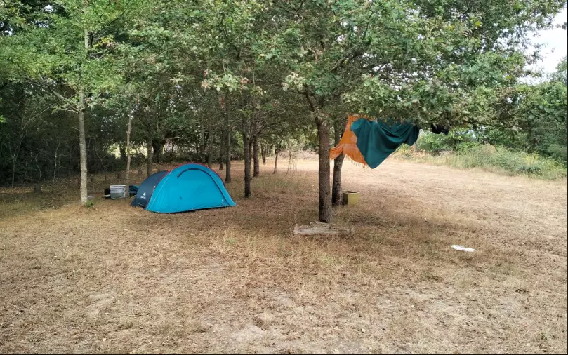 Emplacement en pleine nature