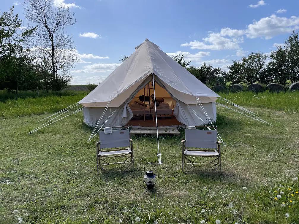 Glamping Mellem-rummet Re