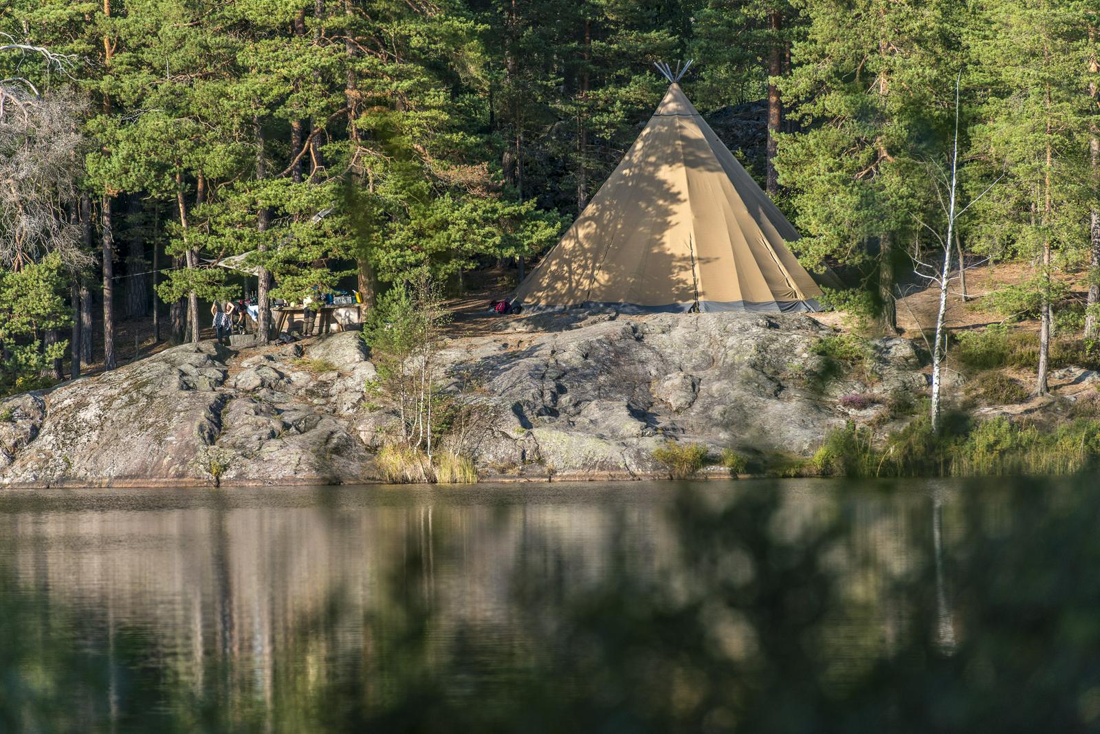 Sjölägret, Sandasjön