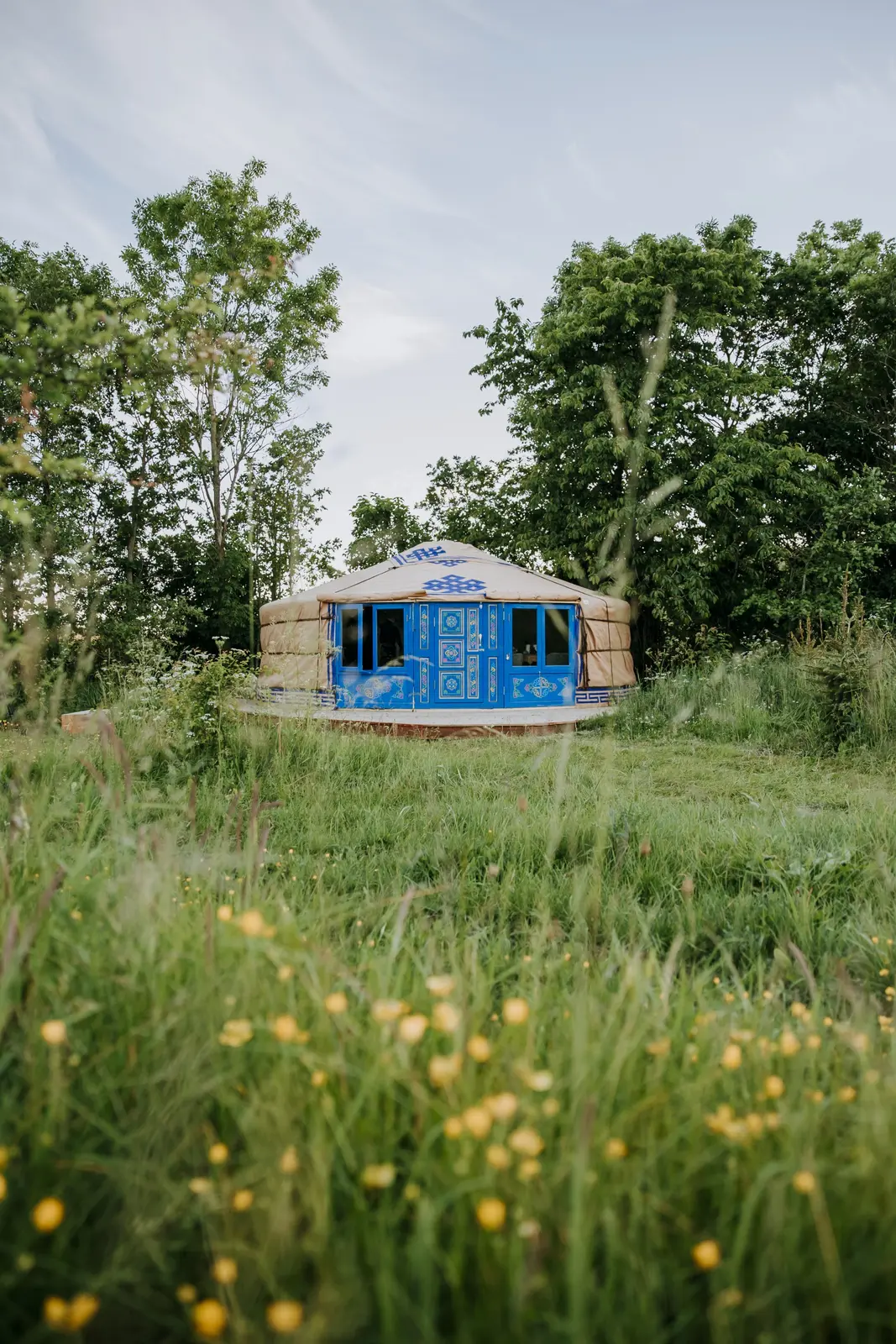 Glamping - Mongolske jurte i Mols Bjerge