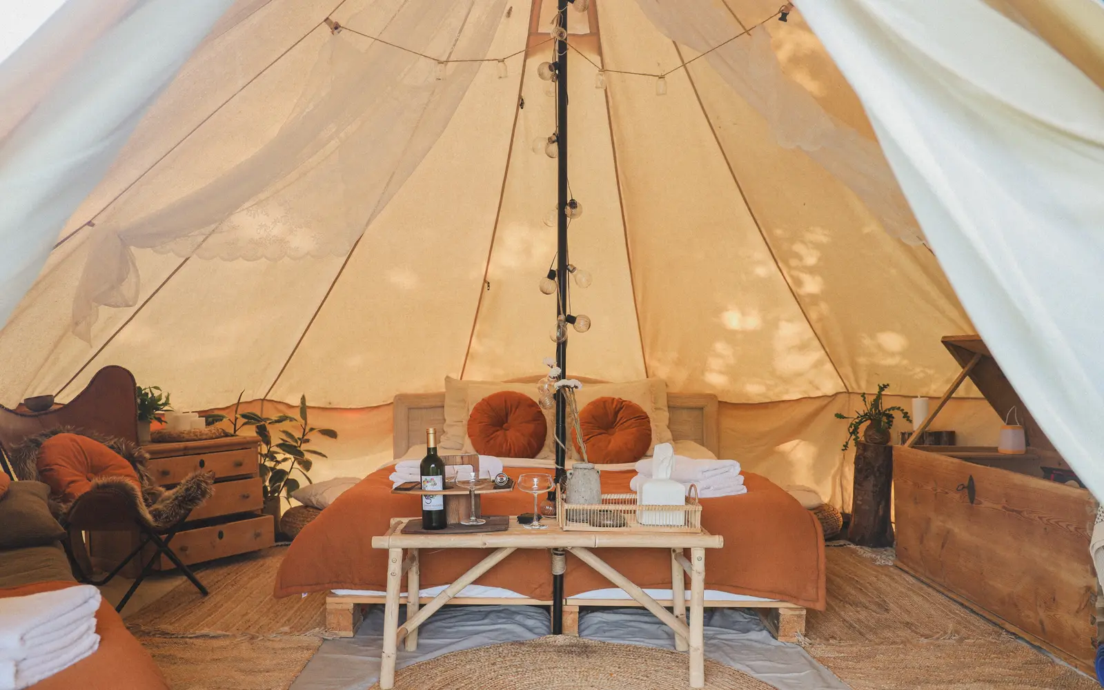 Boho Glamping på Fyn