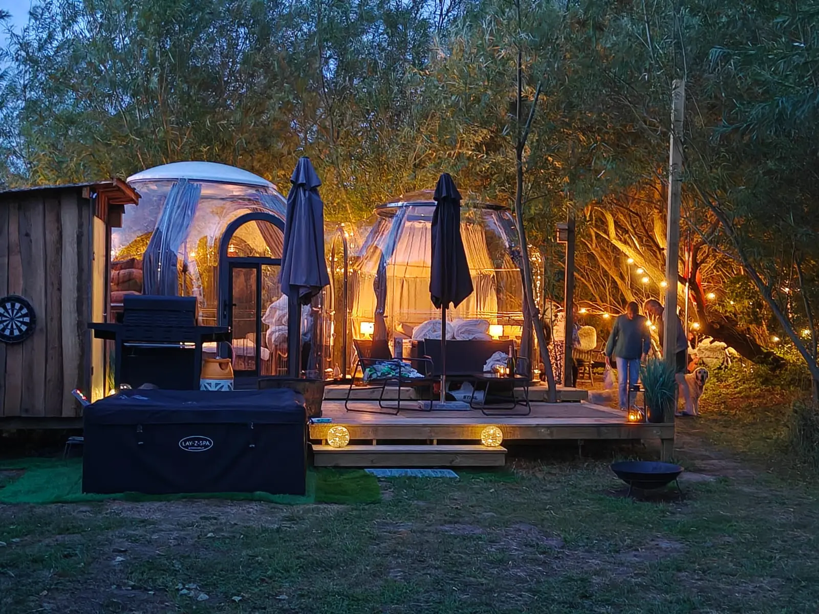 Glamping i Knebel – Unik hygge med rislen og havkig (Bækken)