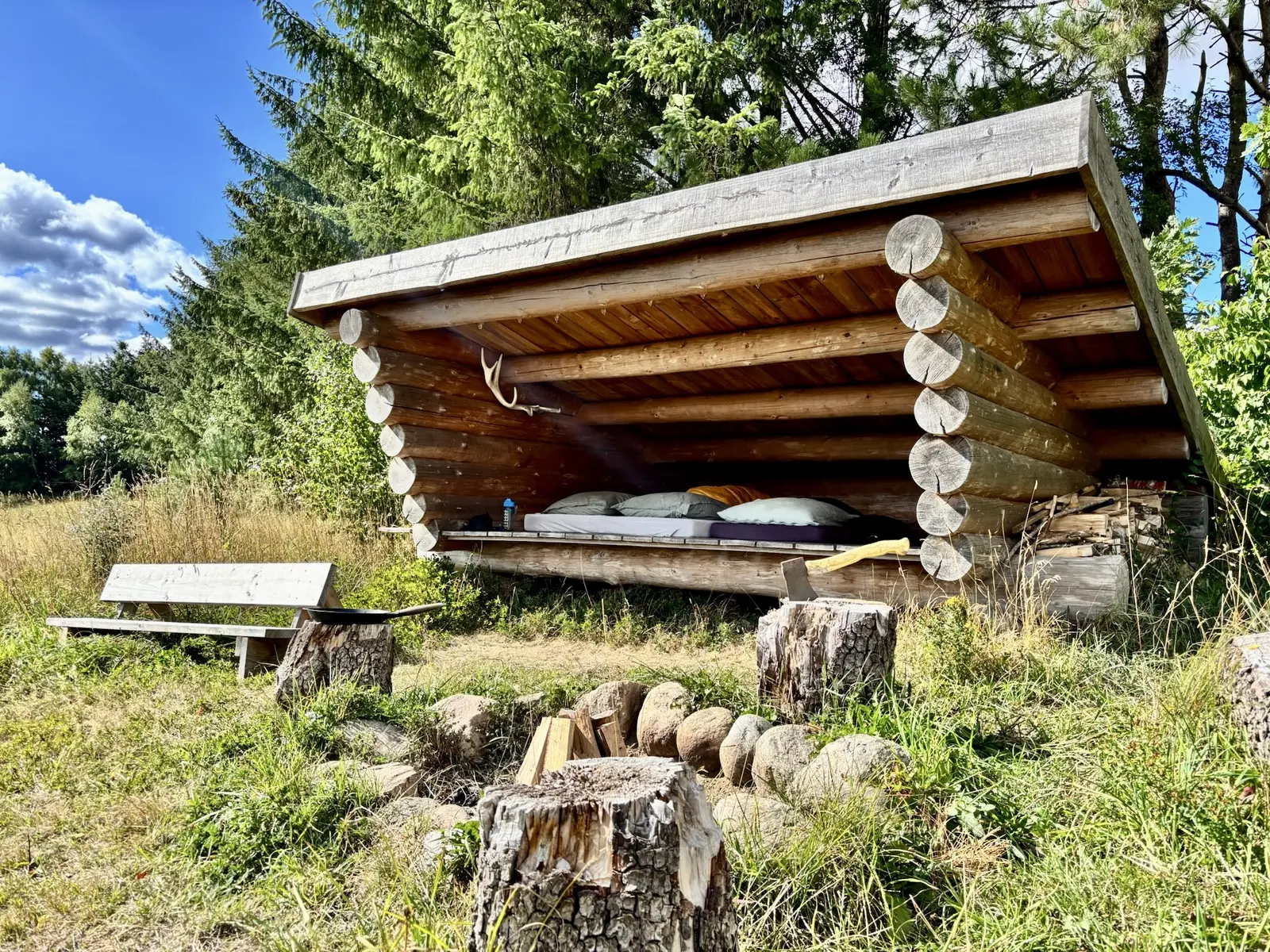 campspace_types.deserted i Silkeborg – Naturskønt shelter med fantastisk udsigt
