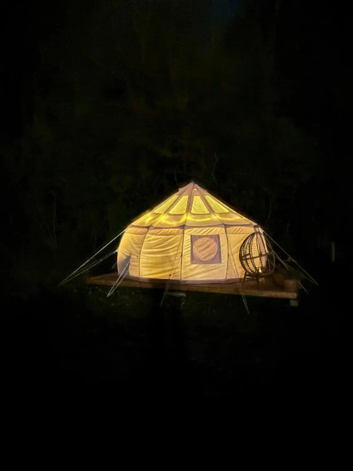 Glamping i Frørup – Storebælt Glamping Fyn - Luksustelt A