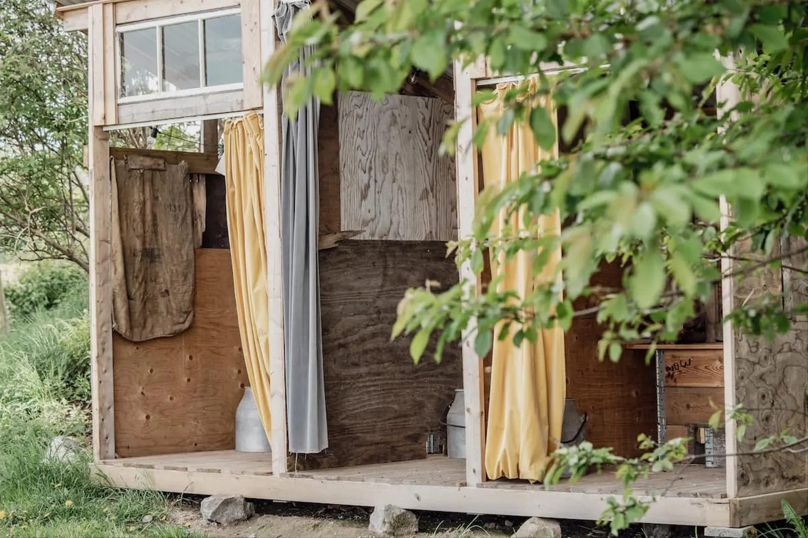 Hütte i Vessigebro – Charming glamping tent with fire pit and animals nearby – photo 17