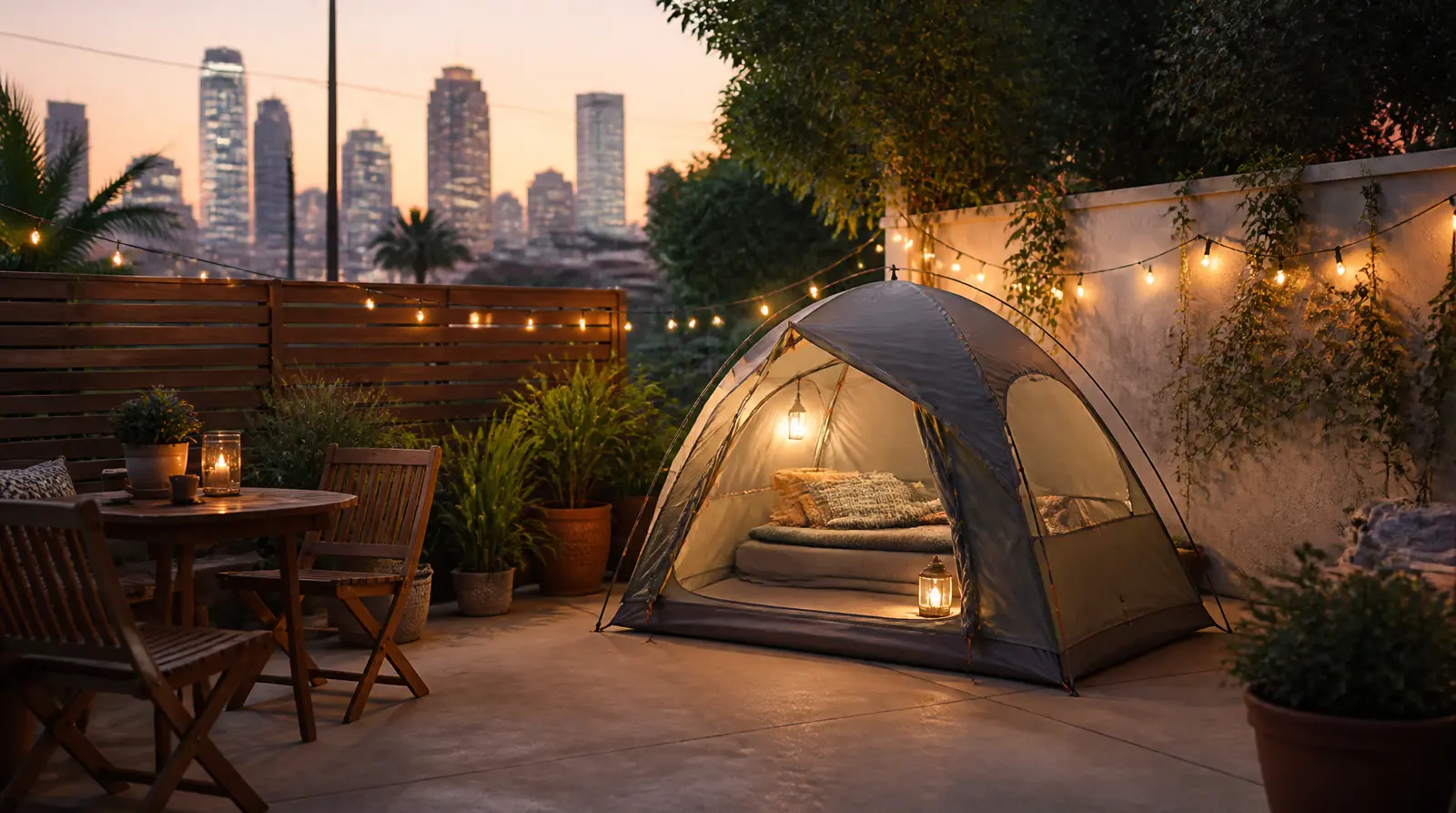 Glamping i Los Angeles – Garland Urban Glamp — Private City Camping in Los Angeles