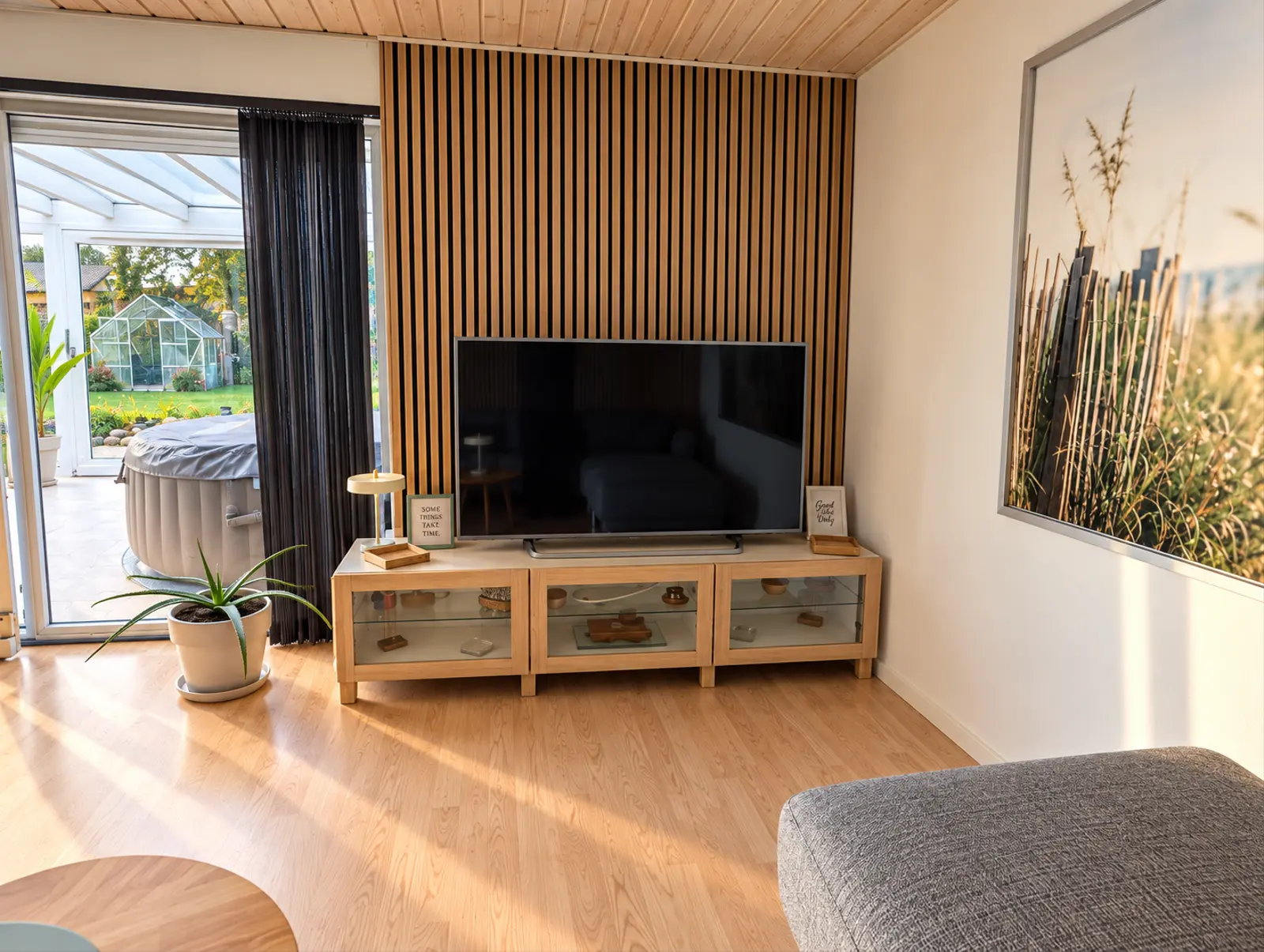 Glamping i Ravsted – Ravsted Garden & Jacuzzi Oasis – Peaceful Countryside Getaway
