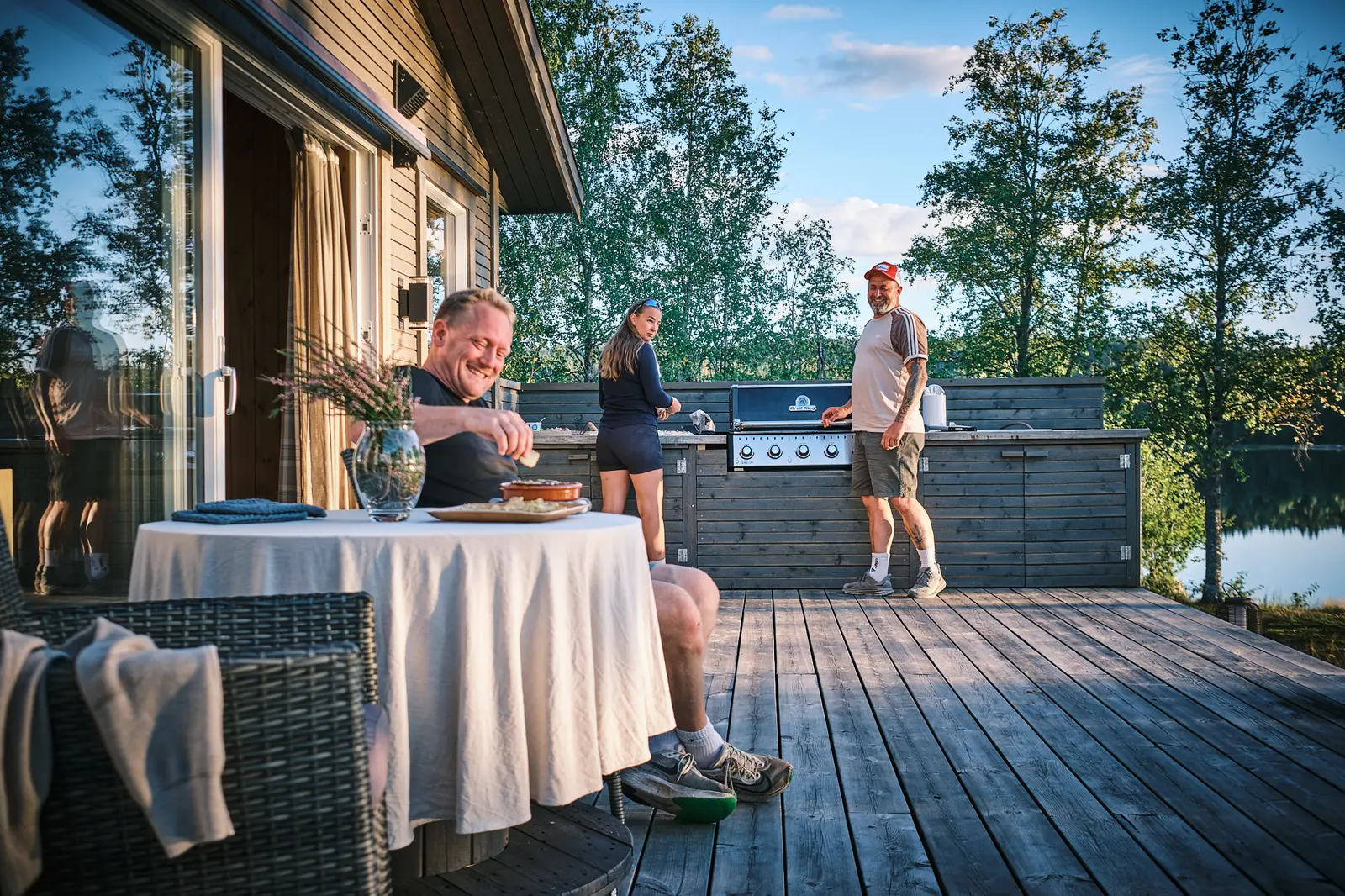 Hütte i Grue – Privat øy med moderne hytte på Frysjøen – photo 5