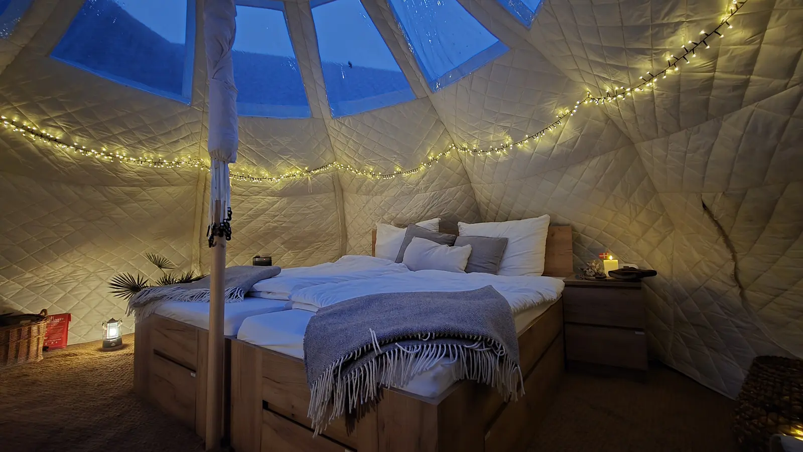 Cabin i Roslev – Romantisk luksusglamping for 2 ved Limfjorden | Eget bad og brændeovn | Månefjord Glamping – photo 13
