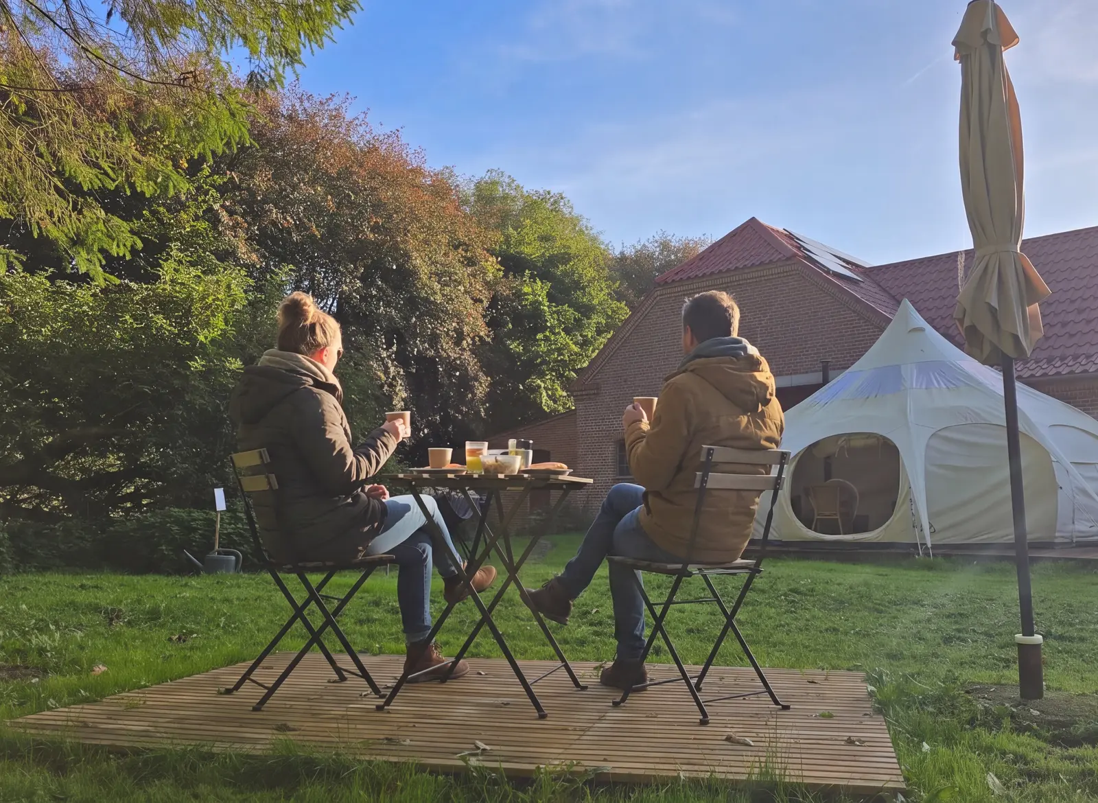 Cabin i Roslev – Romantisk luksusglamping for 2 ved Limfjorden | Eget bad og brændeovn | Månefjord Glamping – photo 6