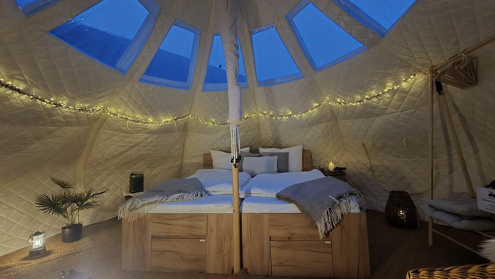 Cabin i Roslev – Romantisk luksusglamping for 2 ved Limfjorden | Eget bad og brændeovn | Månefjord Glamping – photo 24