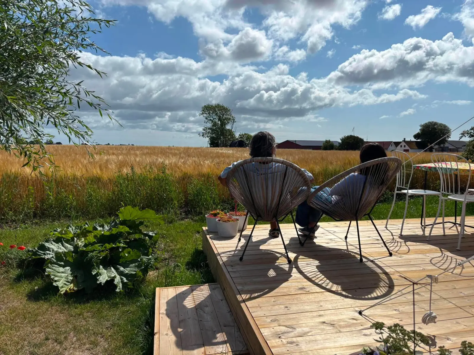 campspace_types.ecological i Löderup – Glampingtält i gårdsträdgård - hemlagad frukost, Österlen