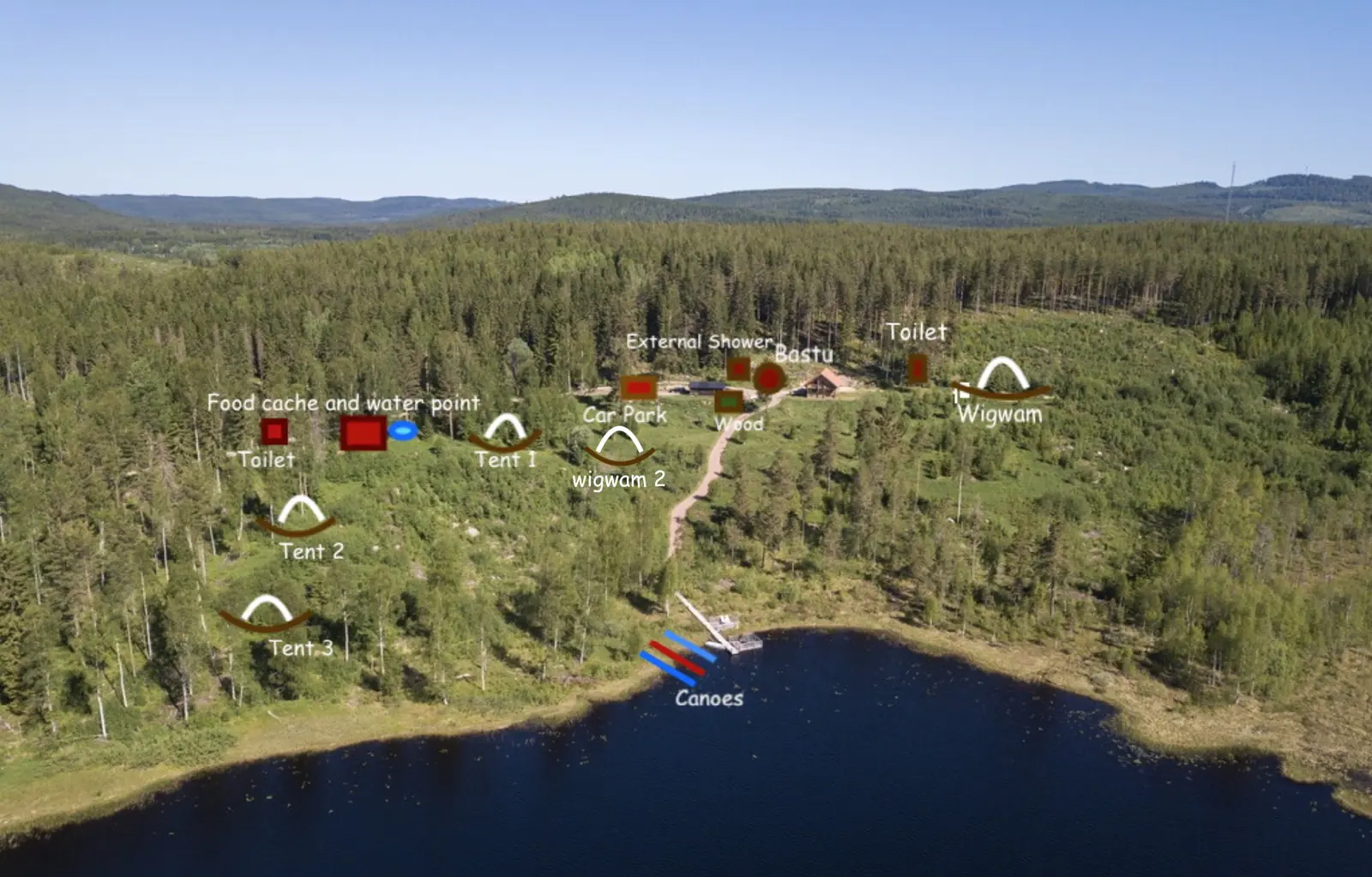 Cabina i Bjuråker – FRISBO LODGE - Romantic Glamping in a dome tent - Lake view – photo 6