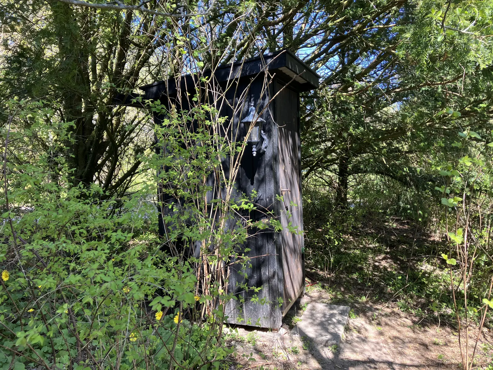 Cabin i Lillerød – Overnat i trætoppen, udsigt til marker og nær ved skov – photo 16
