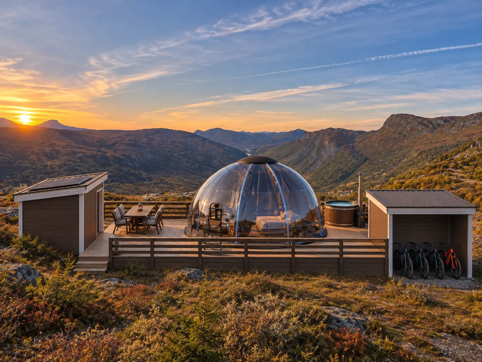 Glamping i Øye – Fjellsus NY 2027