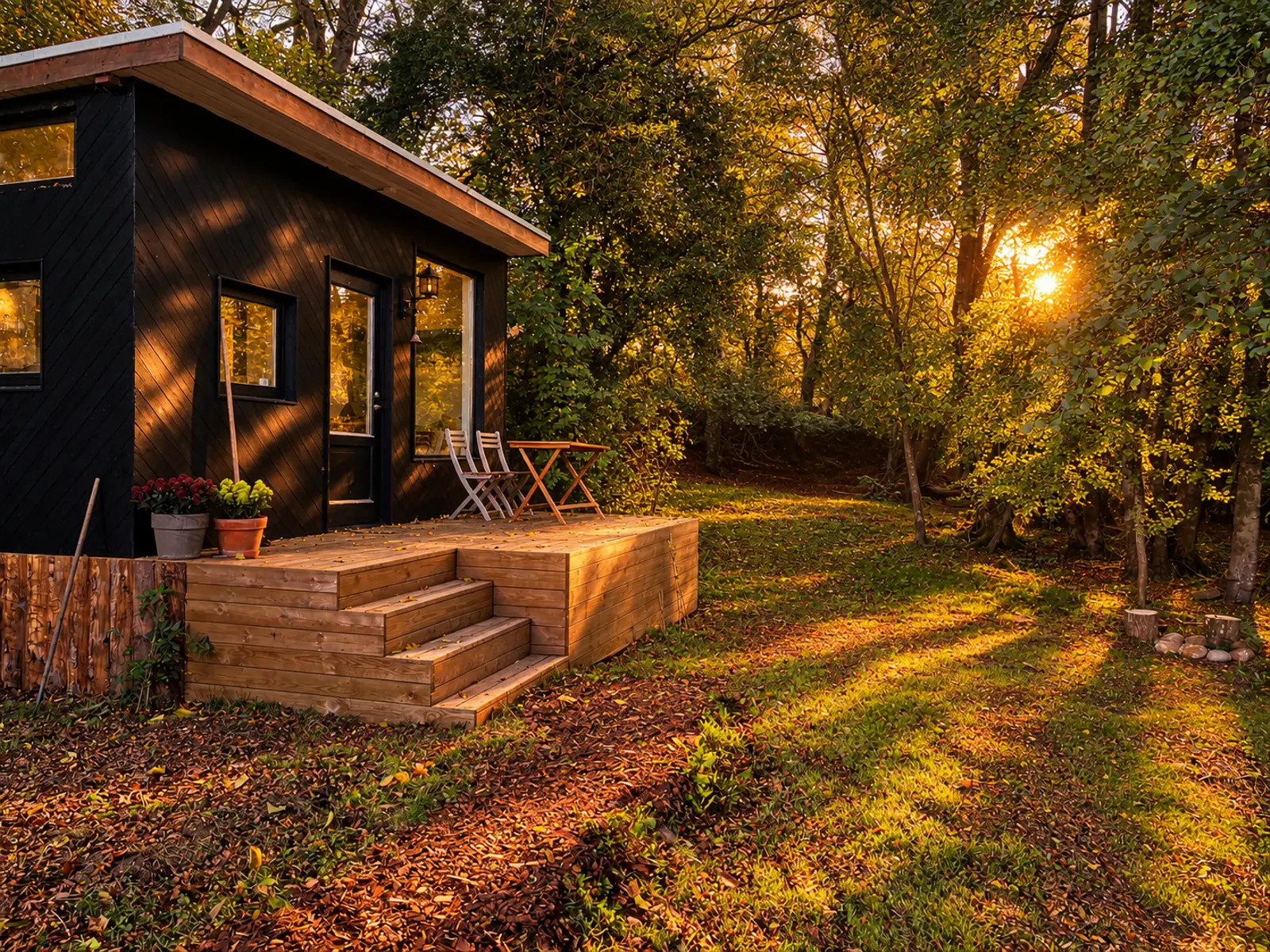 Hütte i Lerbjerg – Tinyhouse i det grønne med sauna  – photo 6