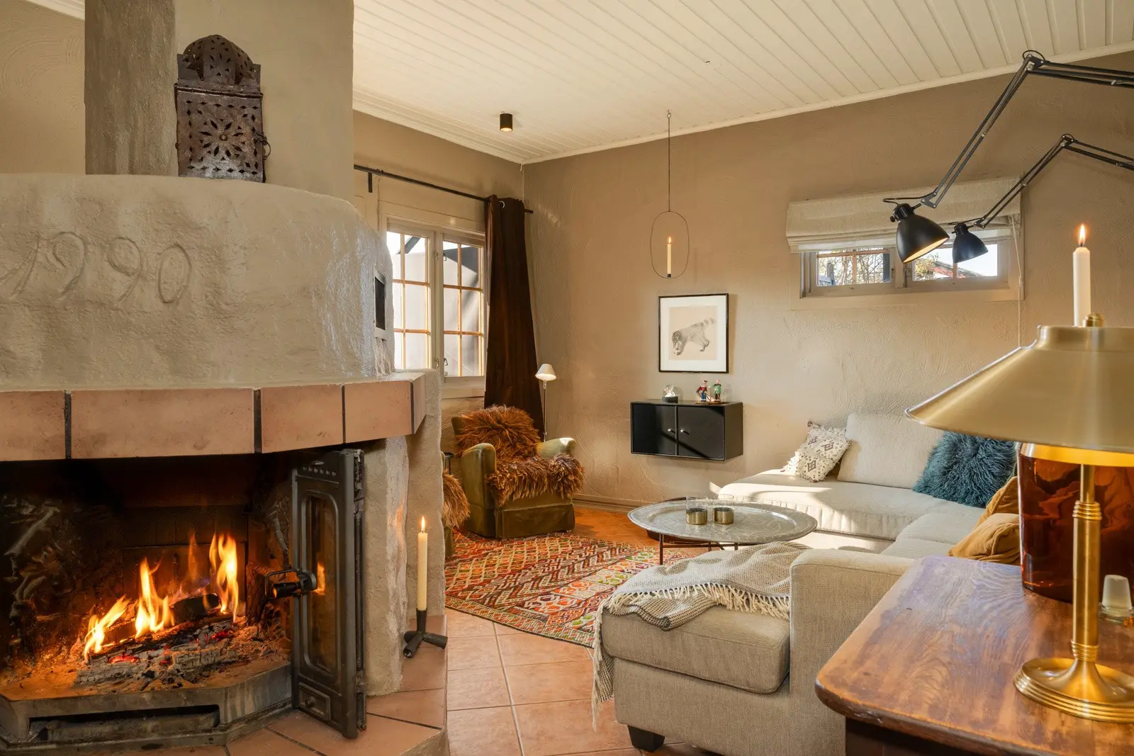 På Beitostølen. Rett ved inngangen til Jotunheimen